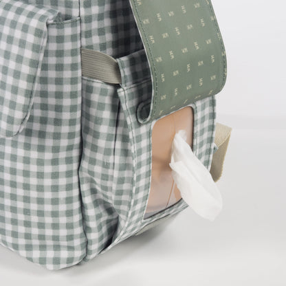 Walking Mum Zaino Vichy Verde