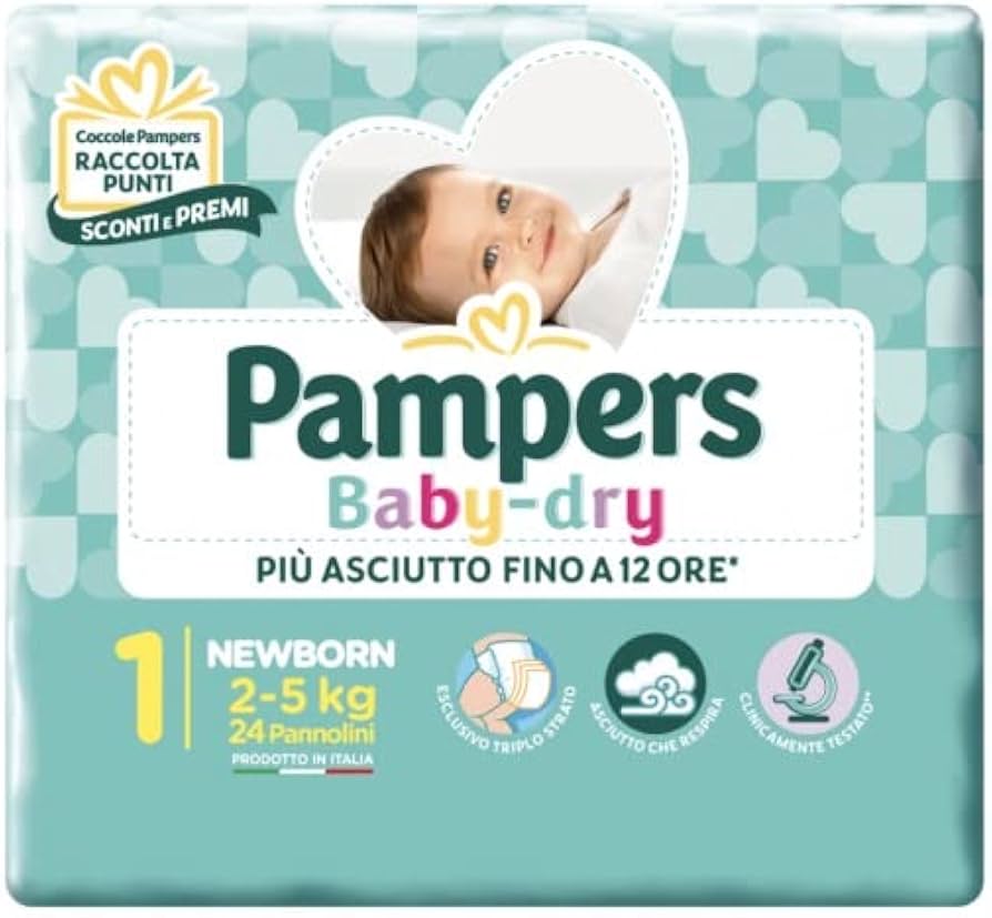 Pampers Baby-Dry Pacco Singolo