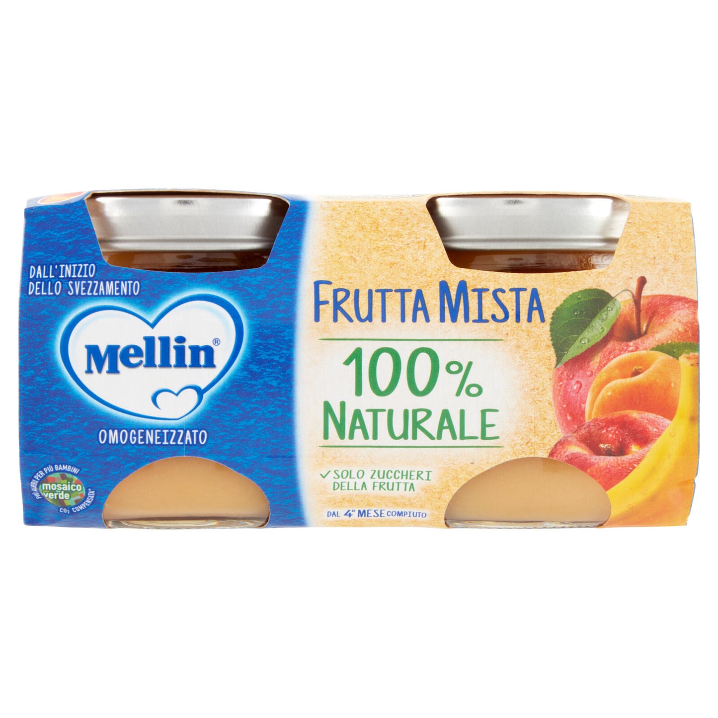 Mellin Frutta 2X100gr