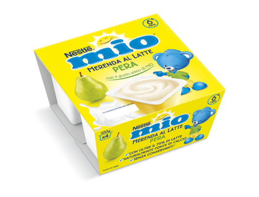 Nestlè Mio Merenda al Latte 4x100gr