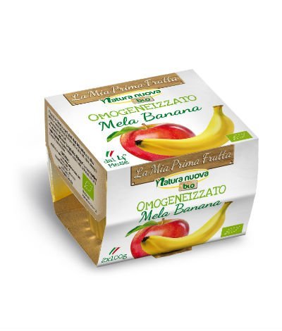 Natura Nuova Omogeneizzato Di Frutta 2x100gr