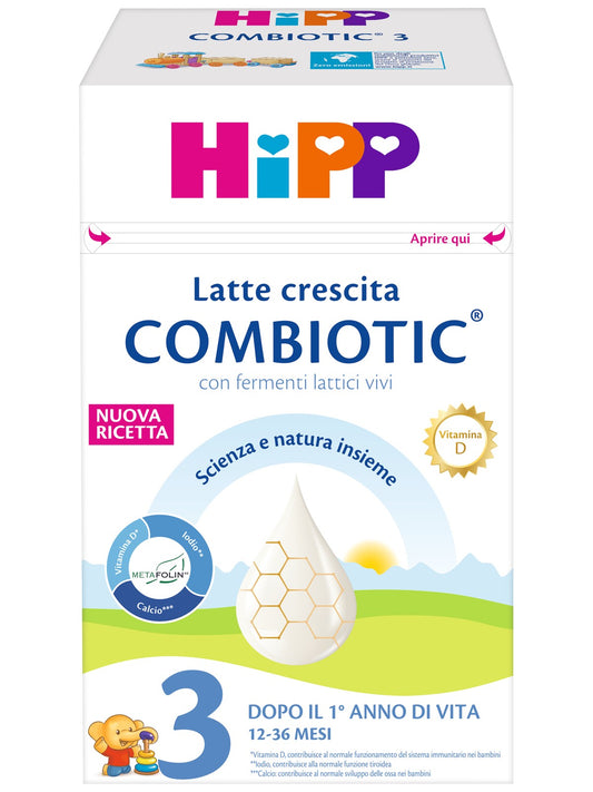Hipp Combiotic 3 Latte In Polvere 600gr