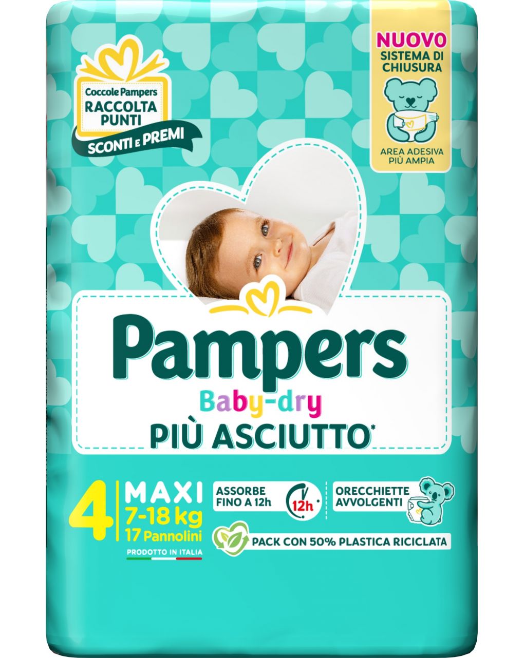 Pampers Baby-Dry Pacco Singolo