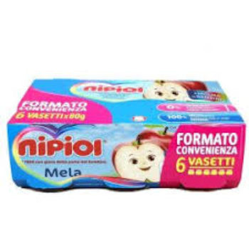 Nipiol Frutta 6x80gr