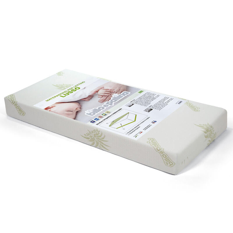 Materasso Lettino Lusso 60x125 Cm Altezza 13 Cm