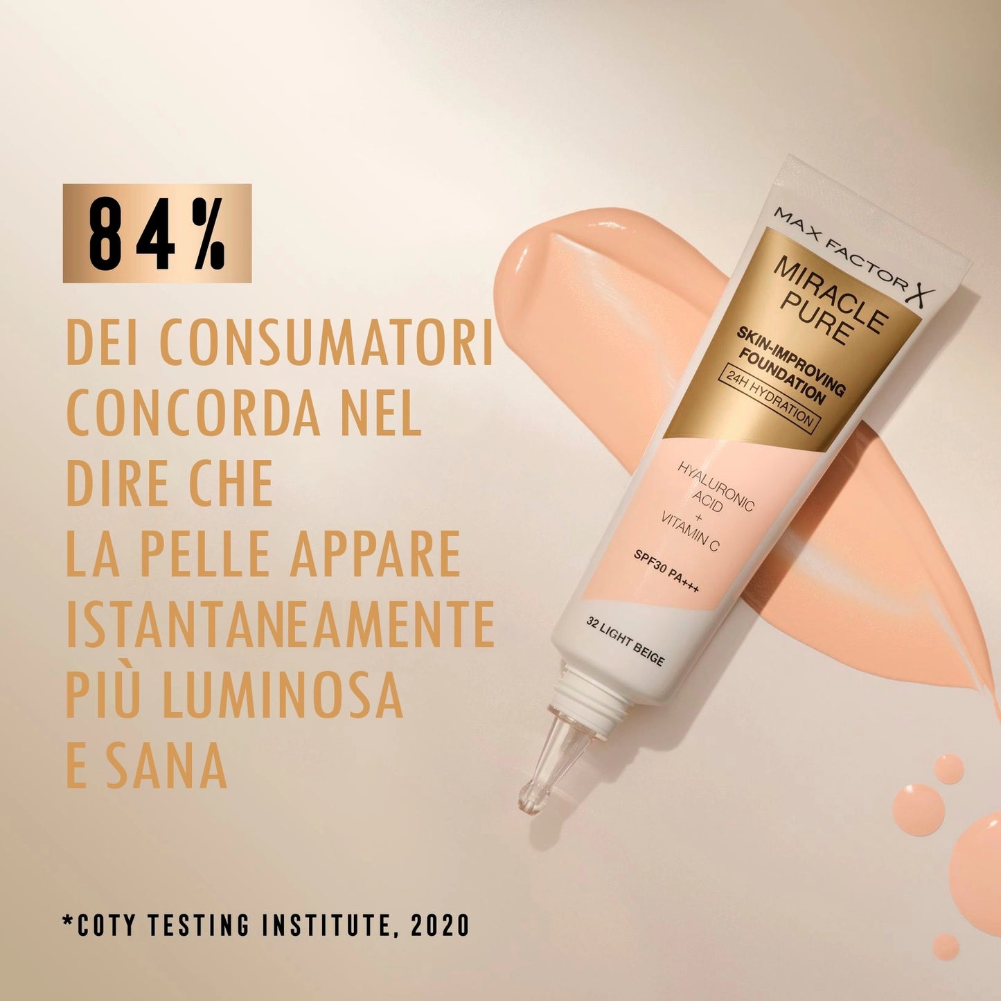 Max Factor Fondotinta Miracle Pure