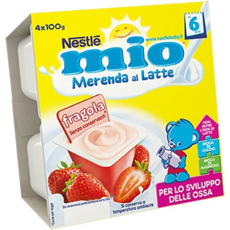 Nestlè Mio Merenda al Latte 4x100gr