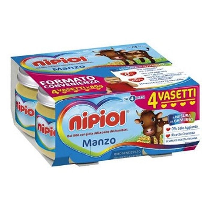 Nipiol Carne 4x80gr