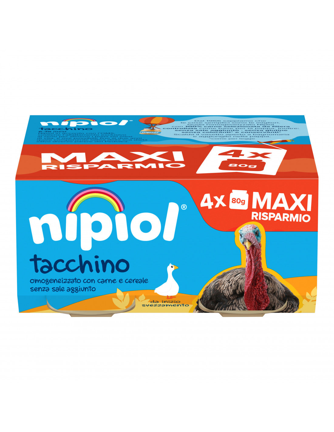 Nipiol Carne 4x80gr