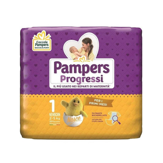 Pampers Progressi 1° Newborn x28