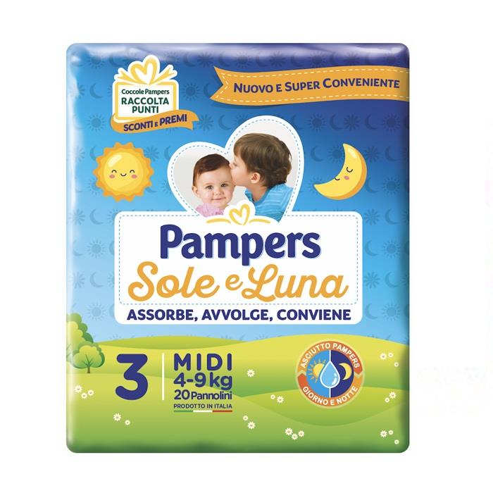 Pampers Sole&Luna Pannolini