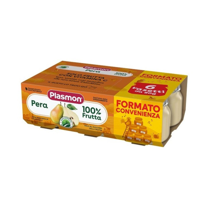 Plasmon Frutta 6x80gr