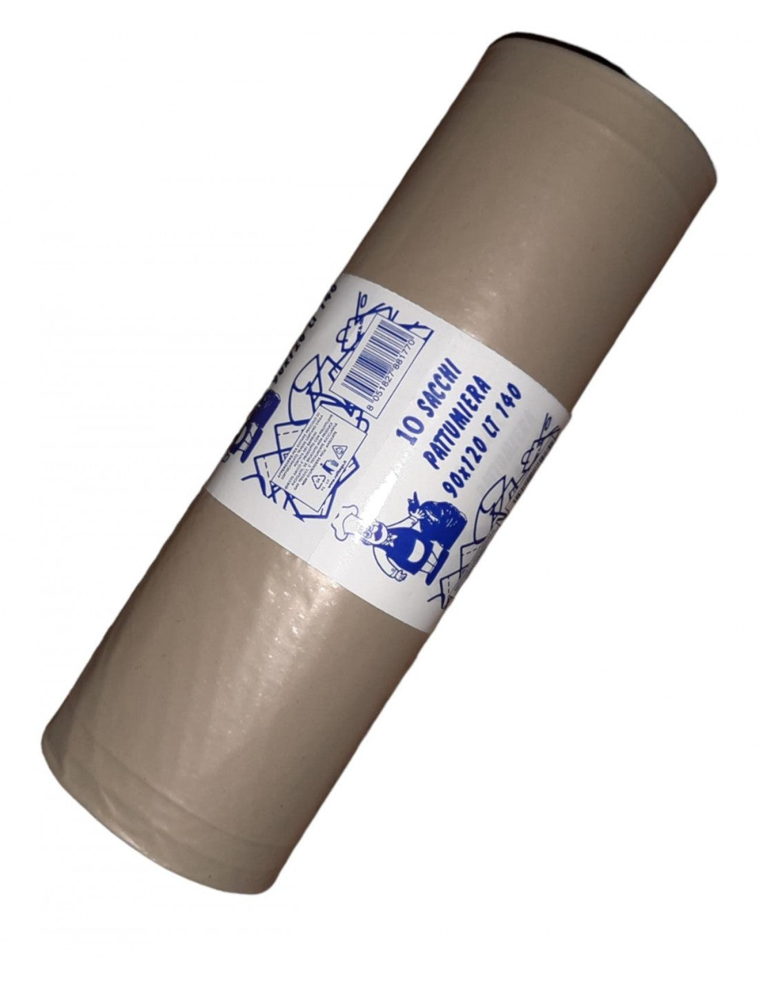 Sacchi Spazzatura 90x120 Avana